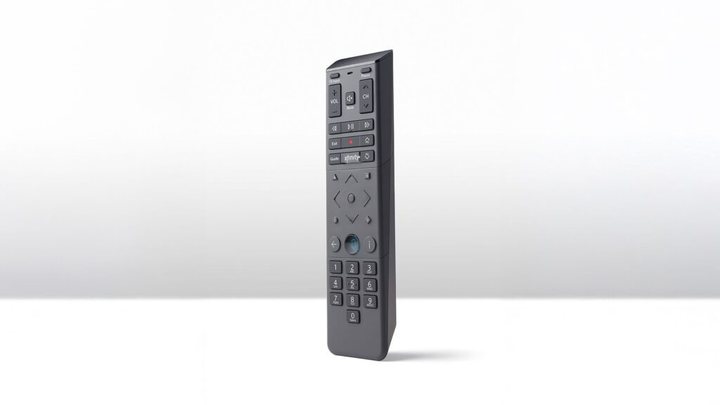 Person using Xfinity Voice Remote